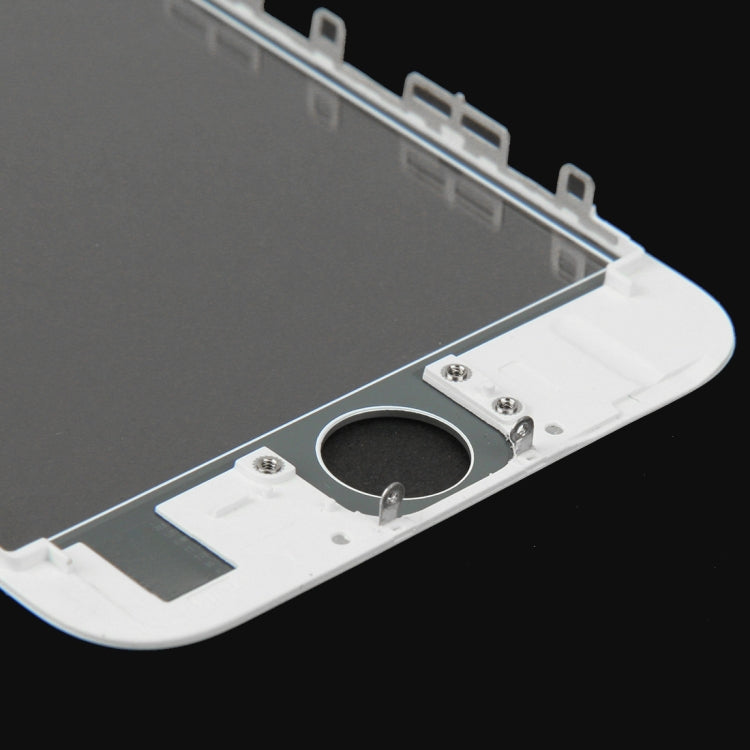 เลนส์กระจกด้านนอกหน้าจอด้านหน้าพร้อมกรอบฝาหน้าจอ LCD ด้านหน้าสำหรับ iPhone 6s, For iPhone 6s (Frame)