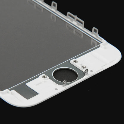 เลนส์กระจกด้านนอกหน้าจอด้านหน้าพร้อมกรอบฝาหน้าจอ LCD ด้านหน้าสำหรับ iPhone 6s, For iPhone 6s (Frame)
