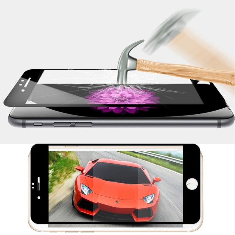 0.26 มม. 9H ความแข็งพื้นผิว 5D ฟิล์มกระจกนิรภัยป้องกันการระเบิดสำหรับ iPhone 6 และ 6s