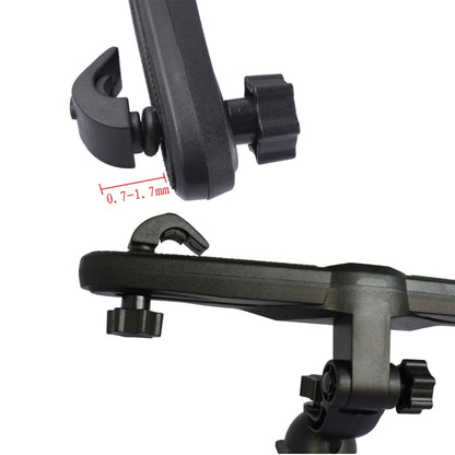 สำหรับ iPad Air / iPad ใหม่ / iPad 4 / iPad mini 1 / 2 / 3 / P3200 / T3100 / P5200 / แท็บเล็ตพีซีขนาด 7-10 นิ้ว, Back Car Seat Holder