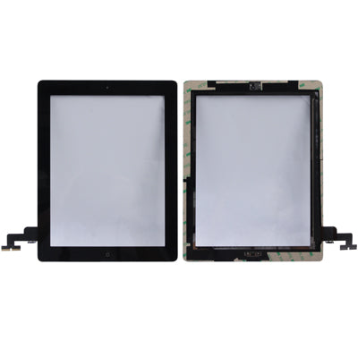 แผงสัมผัส (ปุ่มควบคุม + ปุ่มโฮมคีย์ PCB Membrane Flex Cable + กาวสำหรับติดตั้งแผงสัมผัส) สำหรับ iPad 2 / A1395 / A1396 / A1397, For iPad 2+Adhesive, For iPad 2 + Adhesive