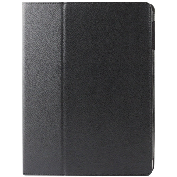 หนังพับเนื้อลิ้นจี่คุณภาพสูงพร้อมฟังก์ชั่น Sleep / Wake-up & Holder สำหรับ iPad 2 / iPad 3 / iPad 4