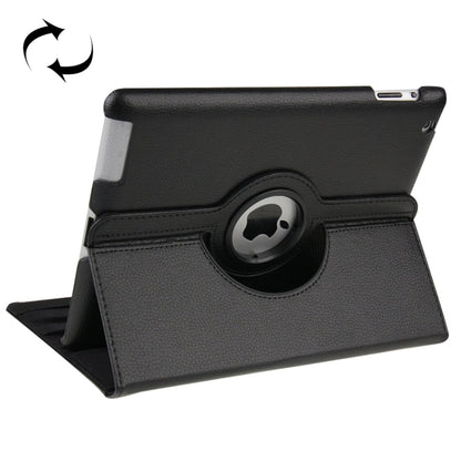 ซองหนังหมุนได้ 360 องศาพร้อมฟังก์ชั่นพัก / ปลุกและที่วางสำหรับ iPad ใหม่ (iPad 3) สีฟ้าแซฟไฟร์, For New iPad (iPad 3)