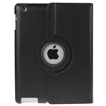 ซองหนังหมุนได้ 360 องศาพร้อมฟังก์ชั่นพัก / ปลุกและที่วางสำหรับ iPad ใหม่ (iPad 3) สีฟ้าแซฟไฟร์, For New iPad (iPad 3)