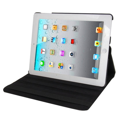 ซองหนังหมุนได้ 360 องศาพร้อมฟังก์ชั่นพัก / ปลุกและที่วางสำหรับ iPad ใหม่ (iPad 3) สีฟ้าแซฟไฟร์, For New iPad (iPad 3)