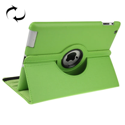 ซองหนังหมุนได้ 360 องศาพร้อมฟังก์ชั่นพัก / ปลุกและที่วางสำหรับ iPad ใหม่ (iPad 3) สีฟ้าแซฟไฟร์, For New iPad (iPad 3)