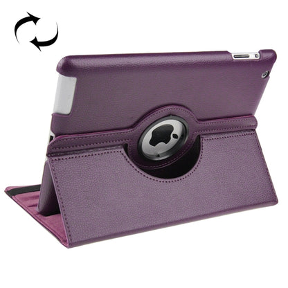 ซองหนังหมุนได้ 360 องศาพร้อมฟังก์ชั่นพัก / ปลุกและที่วางสำหรับ iPad ใหม่ (iPad 3) สีฟ้าแซฟไฟร์, For New iPad (iPad 3)