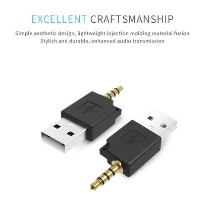 สำหรับ iPod shuffle 3rd / 2nd USB Data Dock Charger Adapter ความยาว: 4.6 ซม