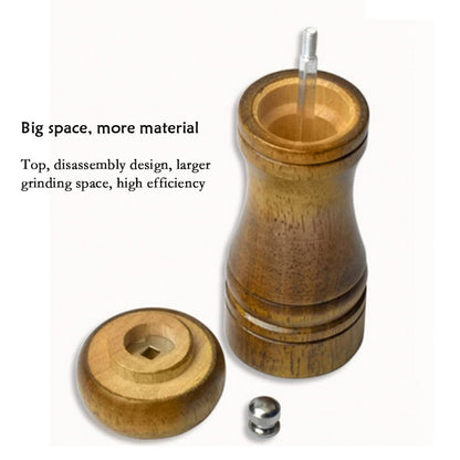 ความยาว คลาสสิกไม้พริกไทยเครื่องเทศโรงเกลือเครื่องบดมุลเลอร์, Style 4, 5 inch, Style 4, 8 inch, Style 4, 10 inch