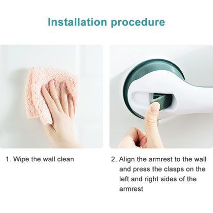 ช่วยจับห้องน้ำ Sty Grip ห้องอาบน้ำฝักบัวอ่างอาบน้ำจัดส่งสีสุ่ม, Grip Handle Bathtub Shower