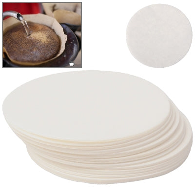 กระดาษกรองกาแฟกลม เส้นผ่านศูนย์กลาง 60มม. 100 ชิ้น, Coffee Filter Paper, Diameter 60mm