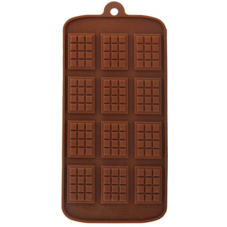 แม่พิมพ์ช็อคโกแลตวัสดุซิลิโคนคุณภาพสูง 12 ชิ้น, Chocolate Mold