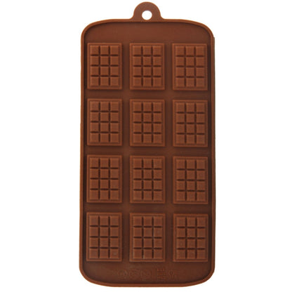 แม่พิมพ์ช็อคโกแลตวัสดุซิลิโคนคุณภาพสูง 12 ชิ้น, Chocolate Mold