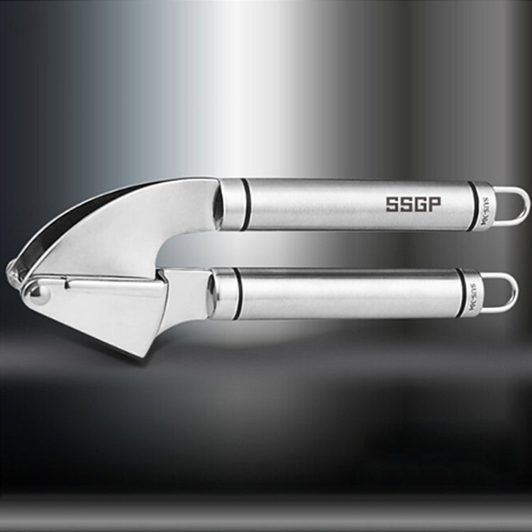 อาหารเกรด 304 สแตนเลสกระเทียมกด Presser Crusher Slicer, 304 Stainless Steel