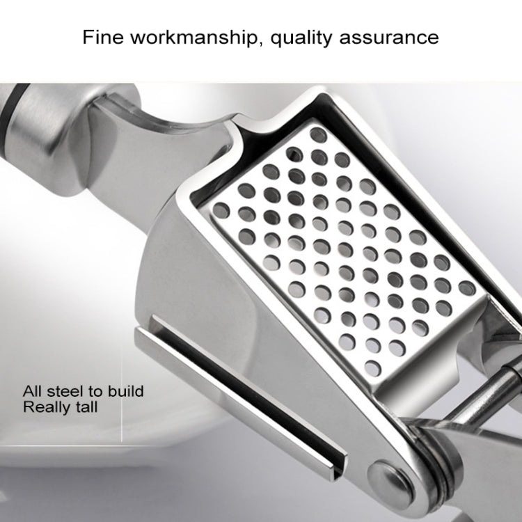 อาหารเกรด 304 สแตนเลสกระเทียมกด Presser Crusher Slicer, 304 Stainless Steel