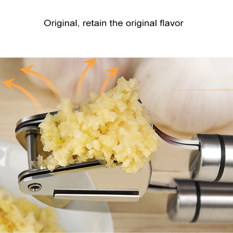 อาหารเกรด 304 สแตนเลสกระเทียมกด Presser Crusher Slicer, 304 Stainless Steel