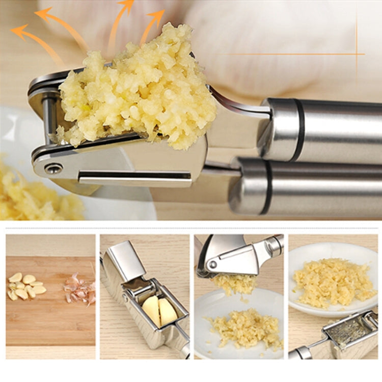 อาหารเกรด 304 สแตนเลสกระเทียมกด Presser Crusher Slicer, 304 Stainless Steel