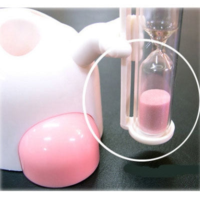 ที่วางแปรงสีฟันนาฬิกาทรายสร้างสรรค์การ์ตูนน่ารัก (จัดส่งสีแบบสุ่ม), Hourglass Toothbrush Stand