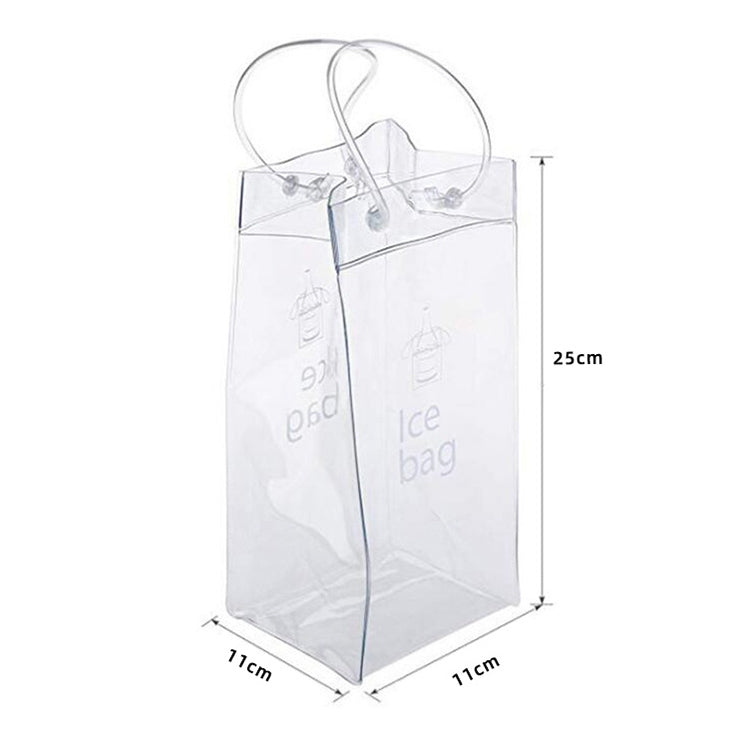 ถุงน้ำแข็ง PVC คุณภาพสูงสำหรับไวน์, Wine PVC Ice Bag