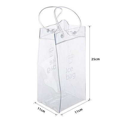 ถุงน้ำแข็ง PVC คุณภาพสูงสำหรับไวน์, Wine PVC Ice Bag