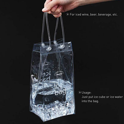 ถุงน้ำแข็ง PVC คุณภาพสูงสำหรับไวน์, Wine PVC Ice Bag
