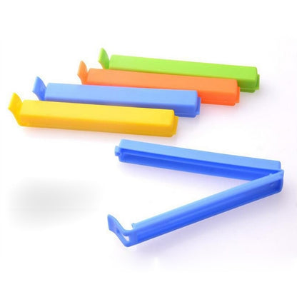 6 ชิ้นถุงเก็บอาหารคลิปปิดผนึกซีลคลิปอาหาร, 6 PCS