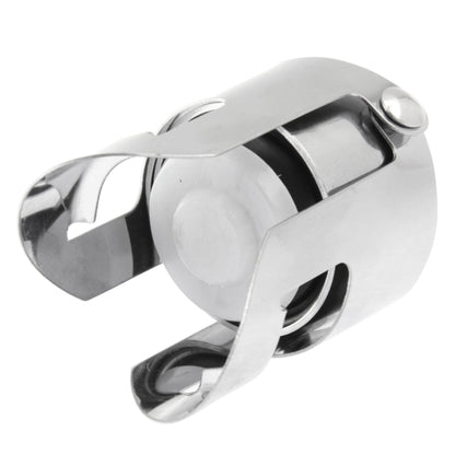นวนิยายสแตนเลสแชมเปญขวดไวน์จุก Plugger Cork เก็บ Gadget สด, 1PC Wine Bottle Stopper