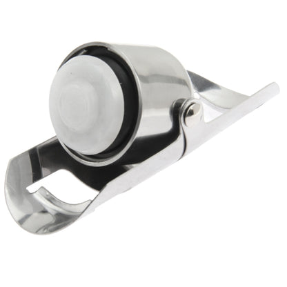 นวนิยายสแตนเลสแชมเปญขวดไวน์จุก Plugger Cork เก็บ Gadget สด, 1PC Wine Bottle Stopper