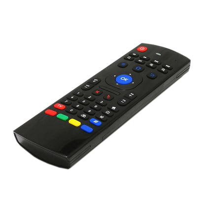 MX3 Air Mouse คีย์บอร์ดไร้สาย 2.4G รีโมทคอนโทรลพร้อมทางลัดเบราว์เซอร์สำหรับ Android TV Box / Mini PC, Air Mouse