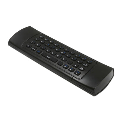 MX3 Air Mouse คีย์บอร์ดไร้สาย 2.4G รีโมทคอนโทรลพร้อมทางลัดเบราว์เซอร์สำหรับ Android TV Box / Mini PC, Air Mouse