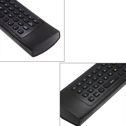 MX3 Air Mouse คีย์บอร์ดไร้สาย 2.4G รีโมทคอนโทรลพร้อมทางลัดเบราว์เซอร์สำหรับ Android TV Box / Mini PC, Air Mouse