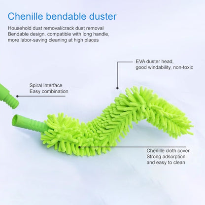 ไม้ปัดฝุ่น Chenille แบบยืดหยุ่นสองด้าน, Double Sided