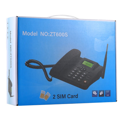 ZT600S 2.4 นิ้วหน้าจอ TFT โทรศัพท์ธุรกิจ GSM ไร้สายคงที่, Quad band: GSM 850/900/1800/1900Mhz, ZT600S