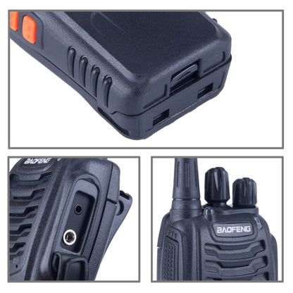 2 PCS BAOFENG BF-888S แบบพกพา CB วิทยุ Walkie Talkie Retevis UHF 5W 16CH วิทยุ FM Transceiver