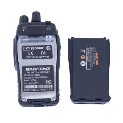 2 PCS BAOFENG BF-888S แบบพกพา CB วิทยุ Walkie Talkie Retevis UHF 5W 16CH วิทยุ FM Transceiver