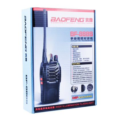 2 PCS BAOFENG BF-888S แบบพกพา CB วิทยุ Walkie Talkie Retevis UHF 5W 16CH วิทยุ FM Transceiver