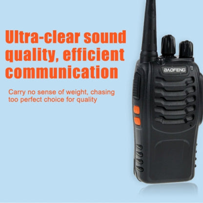 2 PCS BAOFENG BF-888S แบบพกพา CB วิทยุ Walkie Talkie Retevis UHF 5W 16CH วิทยุ FM Transceiver