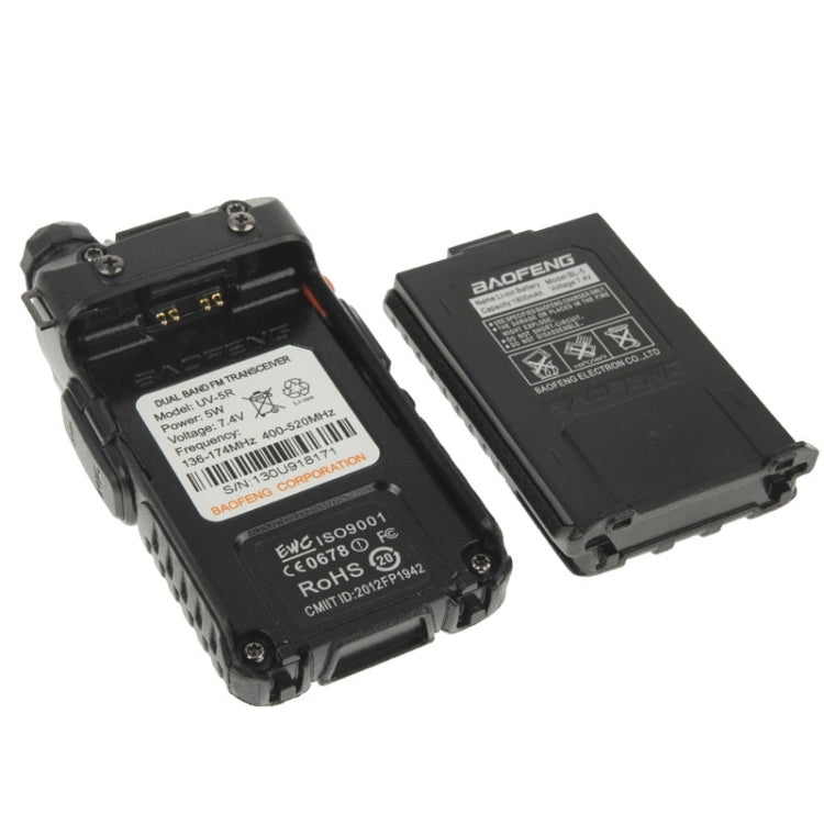 BAOFENG UV-5R เครื่องรับส่งสัญญาณแบบ Dual Band แบบมืออาชีพ FM Two Way วิทยุ เครื่องส่งรับวิทยุ Walkie Talkie