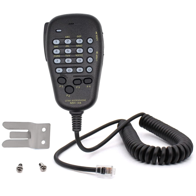 MH-48A6J DTMF ไมโครโฟนสำหรับ Yaesu MH-48A6J FT-7800R ฟุต-8800 FT-8900R วิทยุ