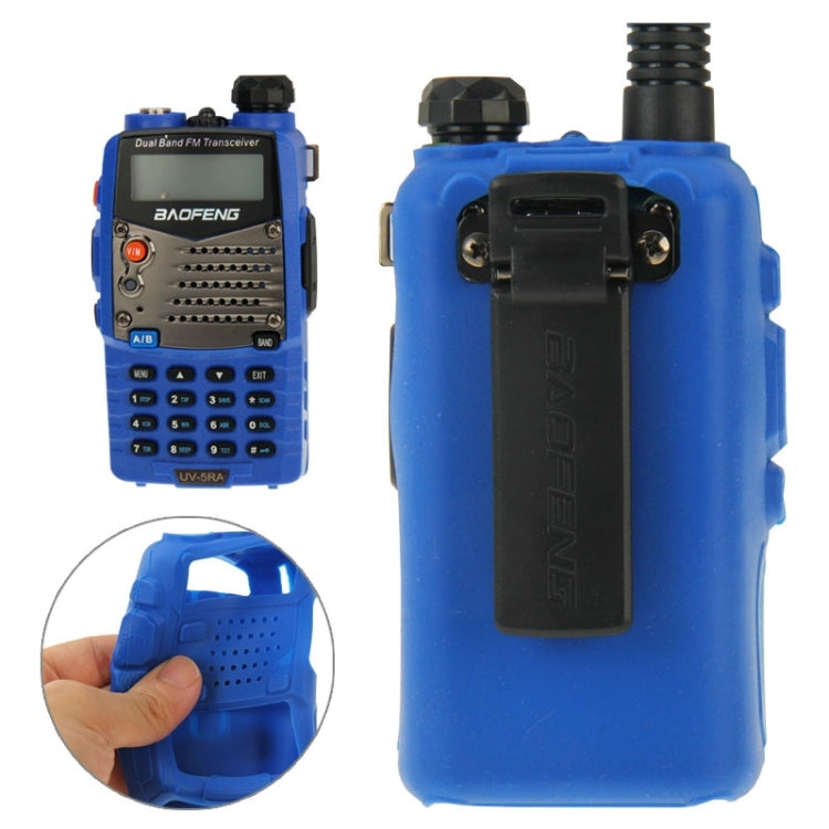 เคสซิลิโคนสีบริสุทธิ์สำหรับวิทยุสื่อสารซีรีส์ UV-5R