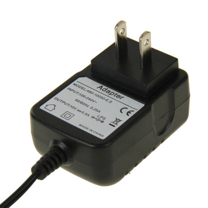 เอาต์พุต 10V 500mA US ปลั๊กอะแดปเตอร์ชาร์จไฟสากลสำหรับเครื่องชาร์จ Walkie Talkie