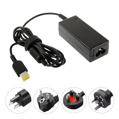 อะแดปเตอร์ AC ขนาดเล็ก 20V 2.25A 45W สำหรับโน้ตบุ๊ก Lenovo, 20V 2.25A 45W Square