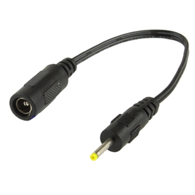 5.5 x 2.1 มม. DC Female ถึง 2.5 x 0.7 มม. DC Power Connector Cable สำหรับอะแดปเตอร์แล็ปท็อปความยาว: 18 ซม., 2.5 x 0.7mm Male