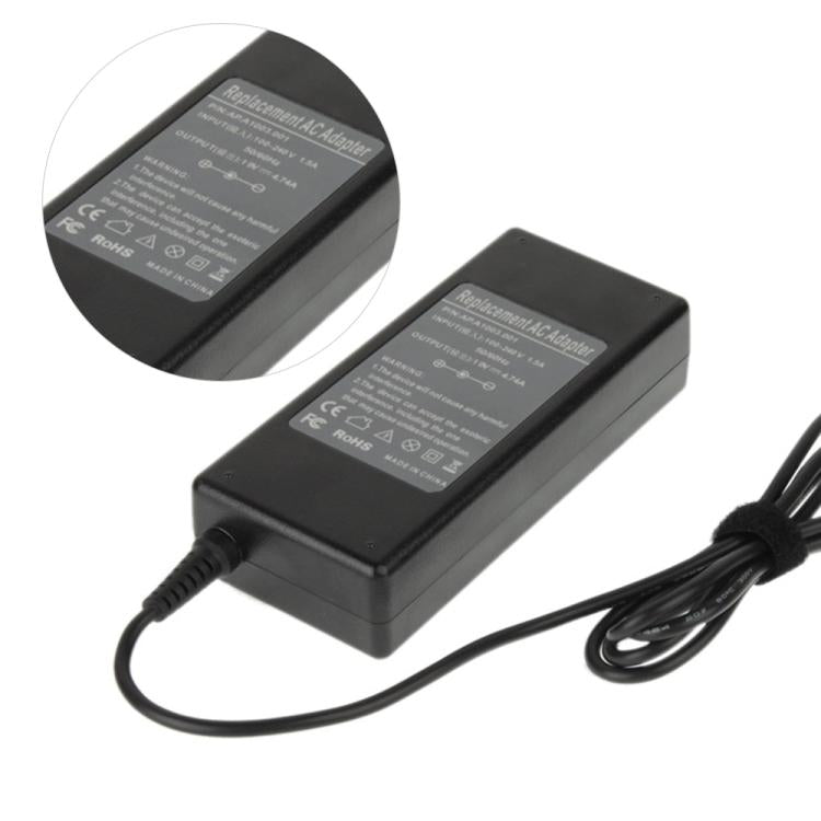 อะแดปเตอร์ชาร์จ AC 19V 4.74A สำหรับแล็ปท็อป Acer, เคล็ดลับเอาต์พุต: 5.5 มม. x 1.5 มม., 4.74A