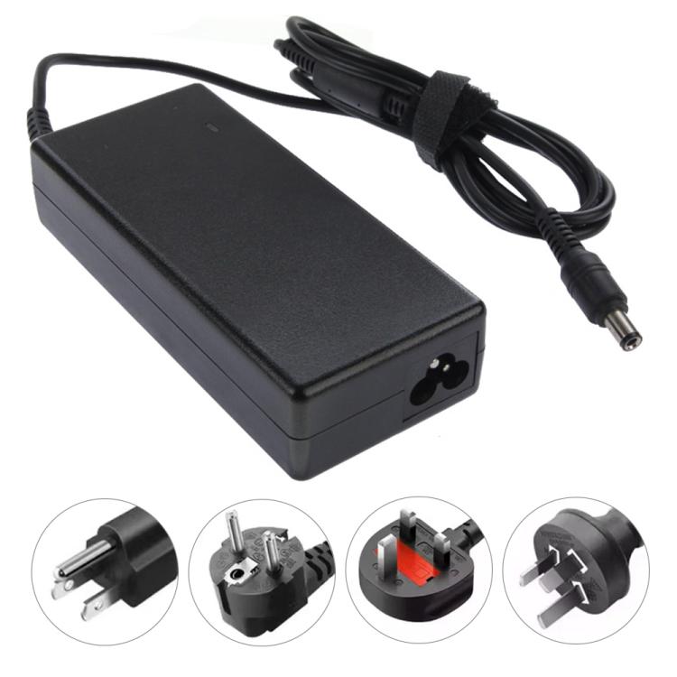 อะแดปเตอร์ AC 15V 6A สำหรับแล็ปท็อปของโตชิบา เคล็ดลับเอาต์พุต: 6.3 มม. x 3.0 มม