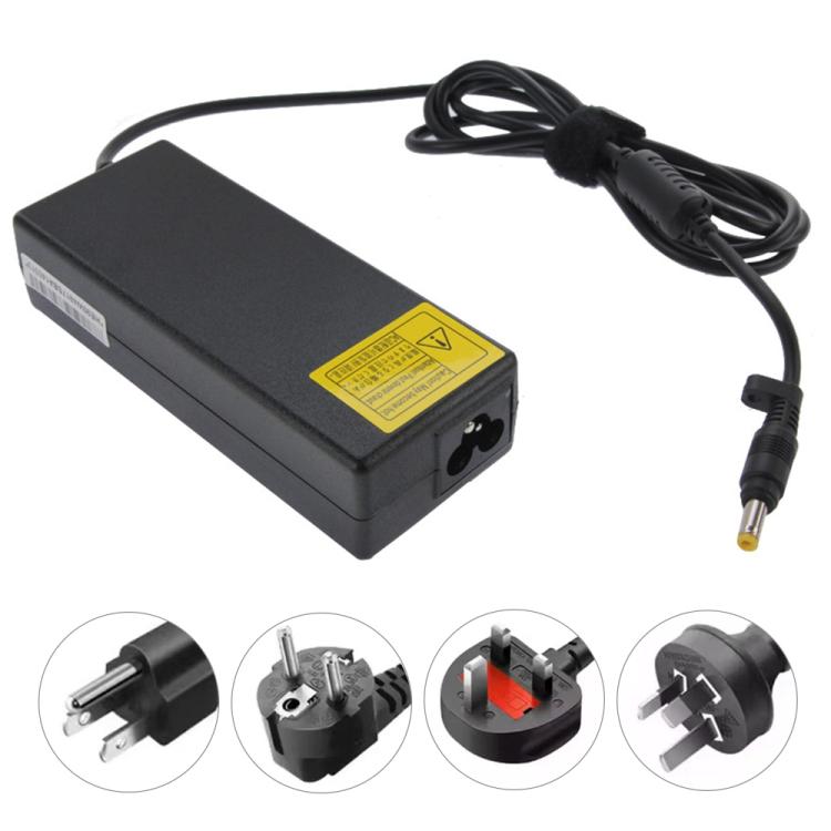 อะแดปเตอร์ AC 19V 4.74A สำหรับแล็ปท็อป HP เคล็ดลับเอาต์พุต: 4.8 มม. x 1.7 มม., 19V 4.74A