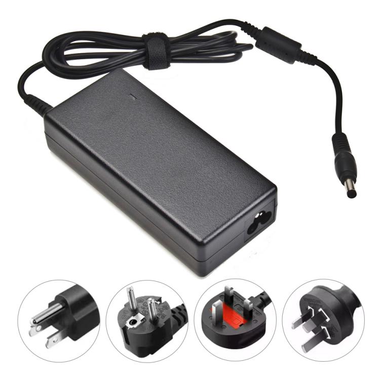 PA-1750-04 19V 4.74A อะแดปเตอร์ AC ขนาดเล็กสำหรับแล็ปท็อป Acer / HP / Asus / Toshiba เคล็ดลับเอาต์พุต: 5.5 มม. x 2.5 มม.