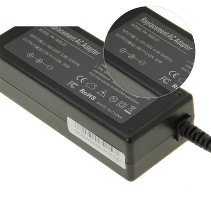 PA-1650-22 19V 3.42A อะแดปเตอร์ AC ขนาดเล็กสำหรับแล็ปท็อป Lenovo / Asus / Acer / Gateway / Toshiba เคล็ดลับเอาต์พุต: 5.5 มม. x 2.5 มม.