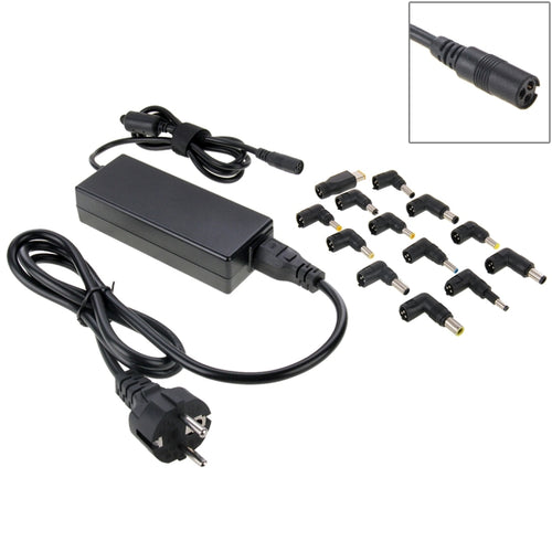 AU-90W + 13 TIPS เครื่องชาร์จอะแดปเตอร์ไฟ AC สากล 90 วัตต์พร้อมขั้วต่อ 13 เคล็ดลับสำหรับโน้ตบุ๊กแล็ปท็อป, ปลั๊ก EU, AU-90W