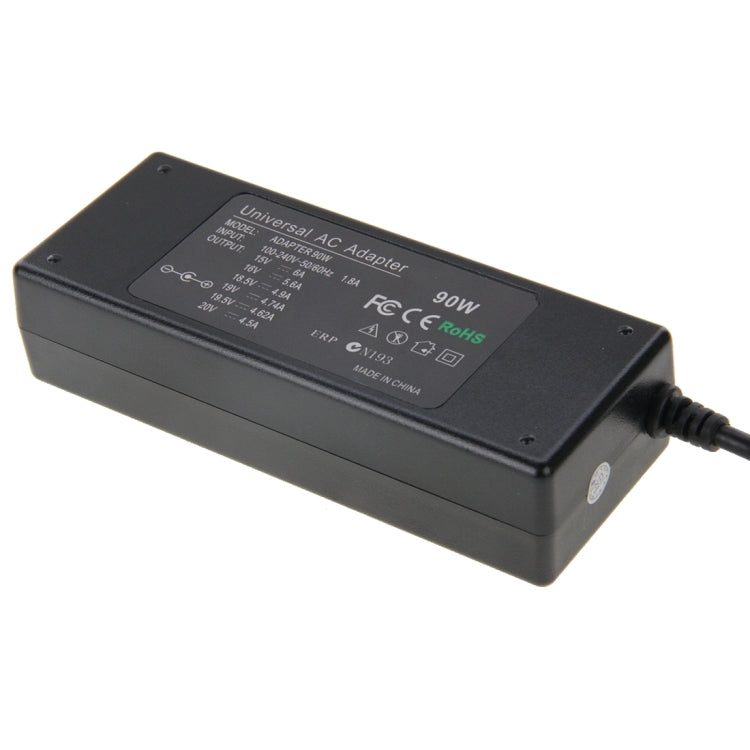 AU-90W + 13 TIPS เครื่องชาร์จอะแดปเตอร์ไฟ AC สากล 90 วัตต์พร้อมขั้วต่อ 13 เคล็ดลับสำหรับโน้ตบุ๊กแล็ปท็อป, ปลั๊ก EU, AU-90W